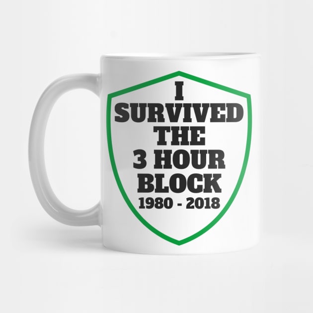 I Survived the 3 Hour Block 1980 - 2018 CTR LDS Mormon Funny by MalibuSun